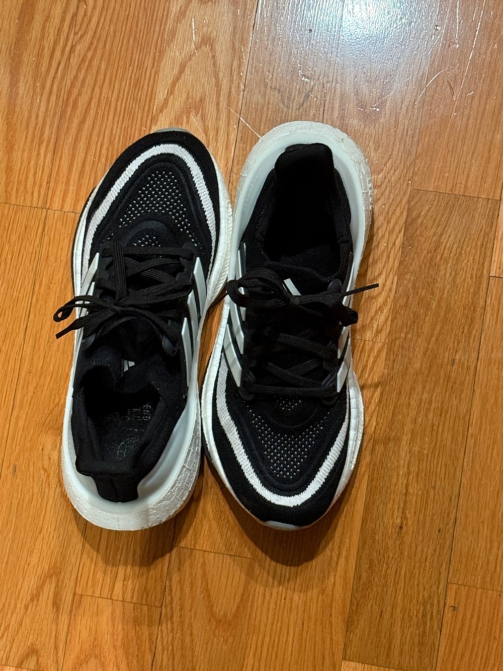 adidas Black and White Women's Athletic Shoes